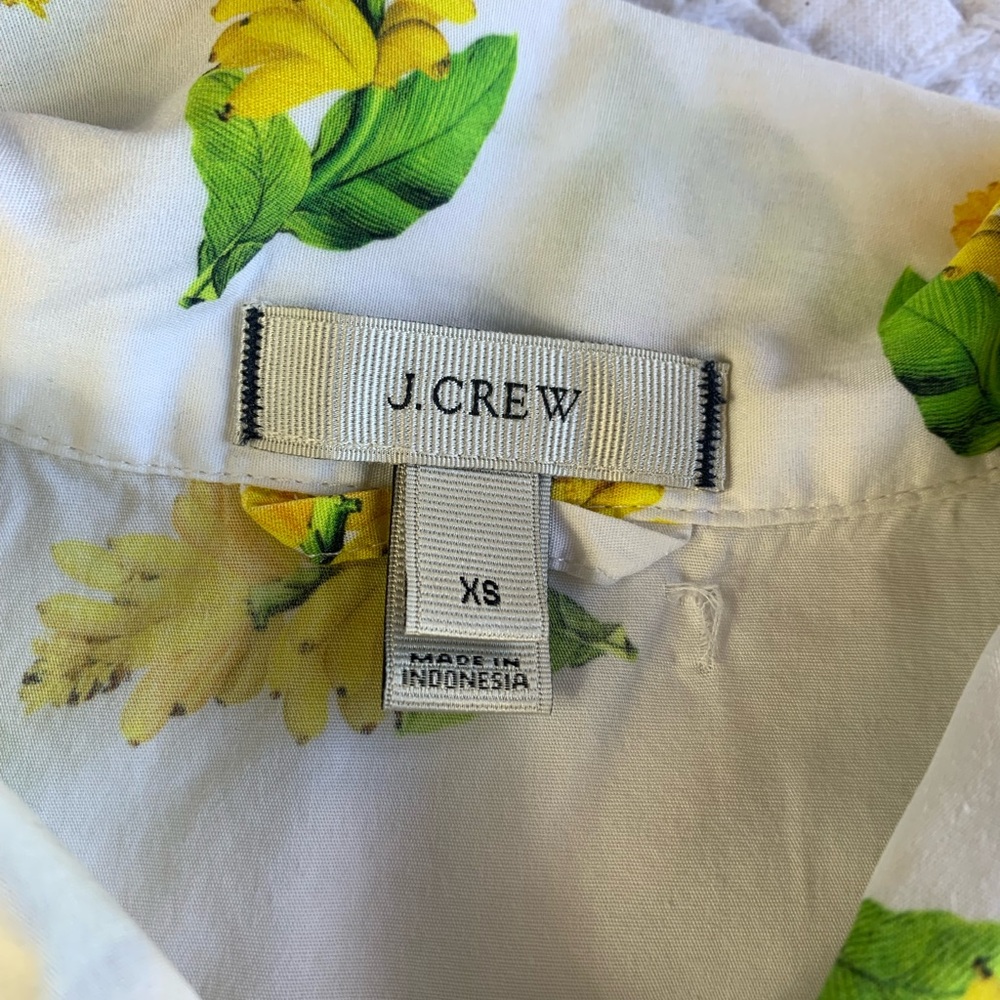 J. Crew Yellow and Green Floral Pajamas - Picture 2 of 16